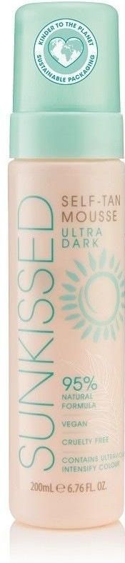 Sunkissed - Self Tan Mousse - Zelfbruiner - Ultra Dark - 200 ml (2-pack)