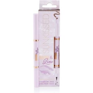 Brow & Line - Eyebrow Pencil & Eyeliner Duo - Sunkissed - 0.3g