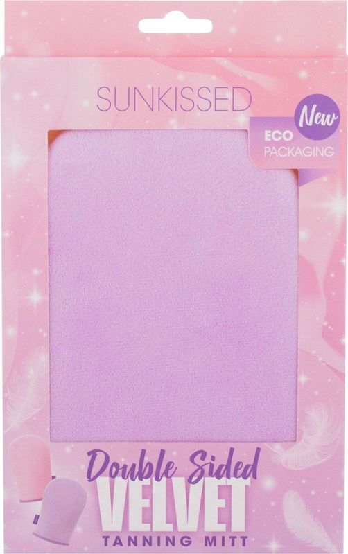 Sunkissed - Double Sided Velvet Tanning Mitt - Applicator - Fluweel - Eco-friendly