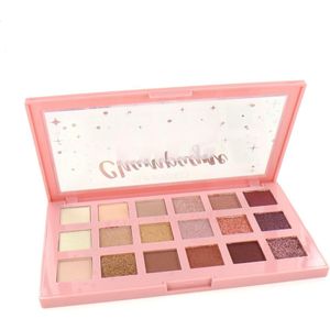 Oogschaduw Palette - Rood Wit Bruin Roze - Variatie Kleuren