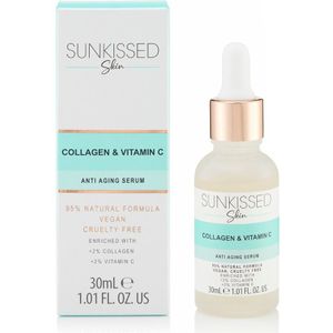 Sunkissed Skin - Collagen & Vitamin C Serum - 30ml - Vegan - Dierproefvrij
