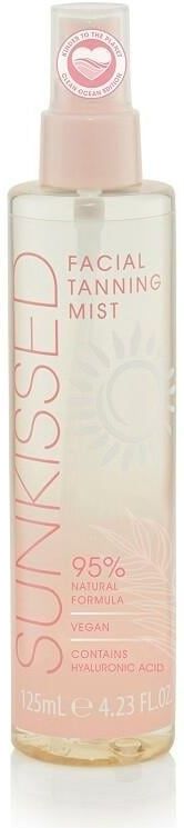 Sunkissed - Facial Tanning Mist - Zelfbruiner - 125ml - Clean Ocean Edition