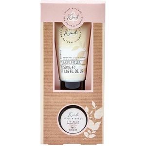 KIND Rescue Set 50ml Hand Lotion, 10G Lip Balm