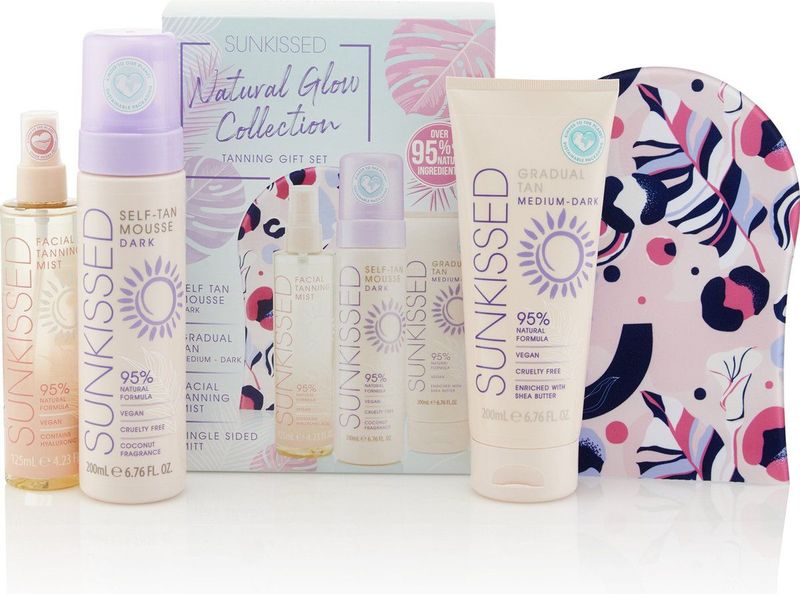 Sunkissed - Natural Glow Collection - Zelfbruiner Geschenkset - Dark