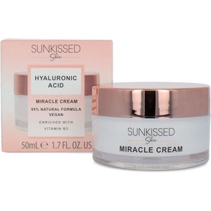 Sunkissed - Hyaluronic Acid Miracle Cream - Gezichtscrème - Vegan - 50ml