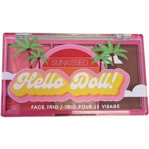 Sunkissed - Mini Contour Face Trio - 12,6 gram - Bronzer, Blush en Highlighter