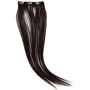 Hairaisers Clip & Go Extension, 45 cm, kunsthaar, bruin, 1 stuk