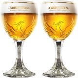 Grimbergen - Bierkelk - Glas - 33CL - Set van 2