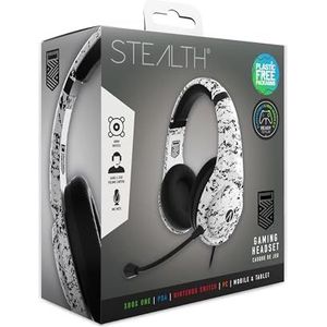 Game Veroveraar Multiformaat (Bedraad), Gaming headset, Wit, Zwart