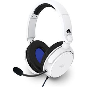 4Gamers PRO4-50s White Gaming Headset met standaard voor PS4