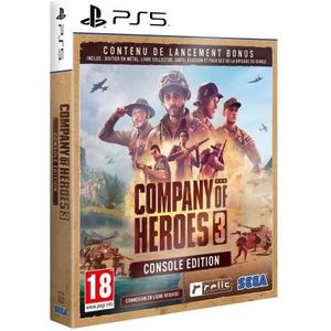 Company of Heroes 3 - Metalcase Edition - PC Game - Frans - Engels