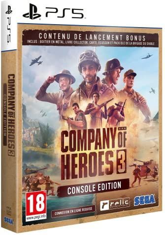 Company of Heroes 3 - Metalcase Edition - PC Game - Frans - Engels