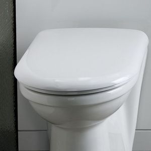 Eastbrook - Kompact - Toiletzitting - Wit glans - Softclose sluiting