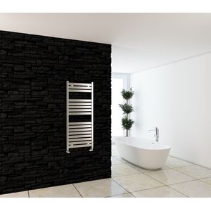 Eastbrook Staverton handdoek radiator 120x60cm Chroom 611 watt