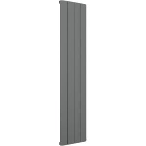 Eastbrook Peretti verticale aluminium radiator 180x47cm Antraciet 1580 watt