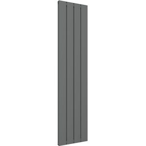 Eastbrook Vesima verticale aluminium verwarming 180x30,3cm Antraciet 1068 watt