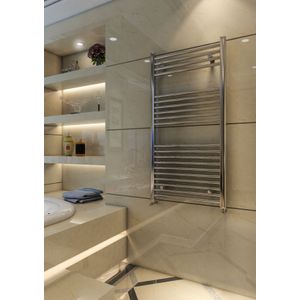 Eastbrook Wingrave verticale verwarming 100x50cm Chroom 338 watt