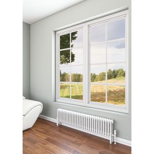 Eastbrook Rivassa 3 koloms verwarming 60x114,8cm Wit 2038 watt