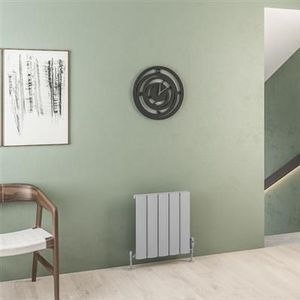 Eastbrook Malmesbury radiator 45x50cm aluminium 421W grijs mat