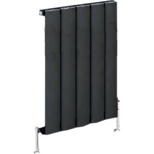 Design radiator horizontaal aluminium mat antraciet 50x47cm438 watt- Eastbrook Malmesbury