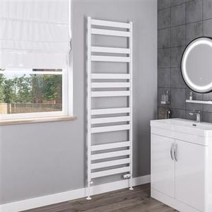 Eastbrook Pelago handdoekradiator 60x180cm aluminium 1088W wit mat