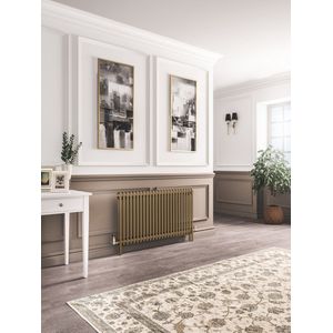 Eastbrook – Rivassa 2 Koloms Radiator Bronze Effect 600x608mm