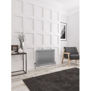 Eastbrook – Rivassa 2 Koloms Radiator Chroom Effect 600x608mm