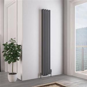 Eastbrook Tunstall dubbele radiator 30x180cm 952W antraciet