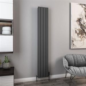 Eastbrook Hadleigh radiator 30x180cm aluminium 1003W antraciet