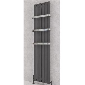 Eastbrook Sandhurst radiator 30x180cm aluminium 901W wit mat