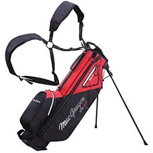 MacGregor Golf Mactec 4.0 Golf Club zondag tas 7 inch zwart/rood