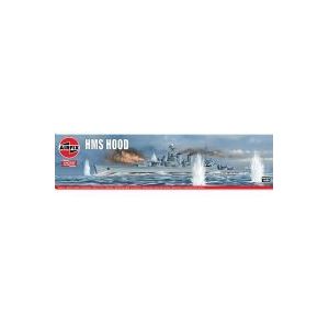 Airfix Vintage Classics Set - A04202V HMS Hood - Plastic scheepsmodellen voor volwassenen en kinderen vanaf 8 jaar, set bevat 131 stuks - Schaalmodel scheepsset 1:600
