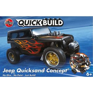Airfix J6038 QUICKBUILD JEEP Quicksand Concept Plastic Modelbouwpakket