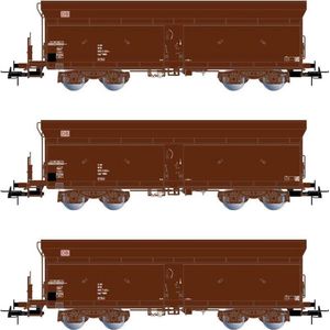 Rivarossi - Db Ag 3-p 4-axle Hopper Wagons Fals 164 Brown V (9/21) * - RIV-HR6520- Model Making ?& ?Construction Toys (Hobbies and creative toys for kids)