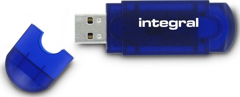 Integral - Evo - USB Stick - 32GB - USB 2.0 - Blauw