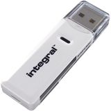 Integral SD/MicroSD Card Reader - USB 2.0 - Dual Slot