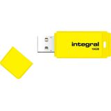Integral INFD16GBNEONYL USB flash drive 16 GB USB Type-A 2.0 Geel