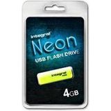 Integral INFD16GBNEONYL USB flash drive 16 GB USB Type-A 2.0 Geel