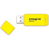 Integral INFD16GBNEONYL USB flash drive 16 GB USB Type-A 2.0 Geel