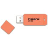 Integral Neon USB 2.0 stick, 32 GB, oranje