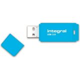 Integral INFD16GBNEONB USB flash drive 16 GB USB Type-A 2.0 Blauw