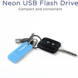Integral INFD32GBNEONB USB flash drive 32 GB USB Type-A 2.0 Blauw