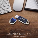 Integral INFD64GBCOU3.0 USB flash drive 64 GB USB Type-A 3.2 Gen 1 (3.1 Gen 1) Blauw, Zilver