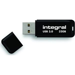 Integral USB stick 3.0, 32 GB, zwart - zwart 5055288421387