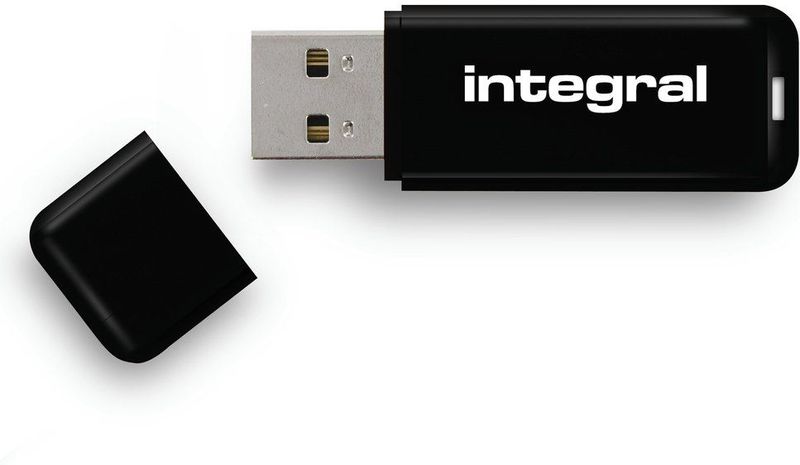 Integral Noir USB-stick - 32GB - USB 3.0 - Zwart