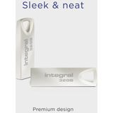 Integral INFD32GBARC USB flash drive 32 GB USB Type-A 2.0 Zilver