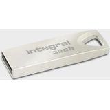 Integral INFD32GBARC USB flash drive 32 GB USB Type-A 2.0 Zilver