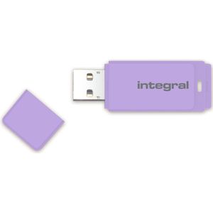 Integral - 8 GB USB 2.0 stick - Pastel - Paars