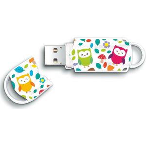Integral Xpression - USB-stick - 16GB - Owls