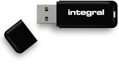 Integral Noir USB Stick - 128 GB - USB 3.0 - Zwart
